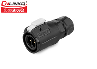 Power Cable Multi Pin Connectors Waterproof IP67 CNLINKO 2 Pin M16